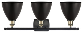 Ballston Dome Bath Vanity Light, Black Antique Brass, Matte Black
