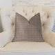 Viva Red Link Red and Beige Luxury Throw Pillow, 22"x22"