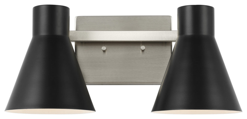 Towner 2-Light Wall / Bath, Brushed Nickel