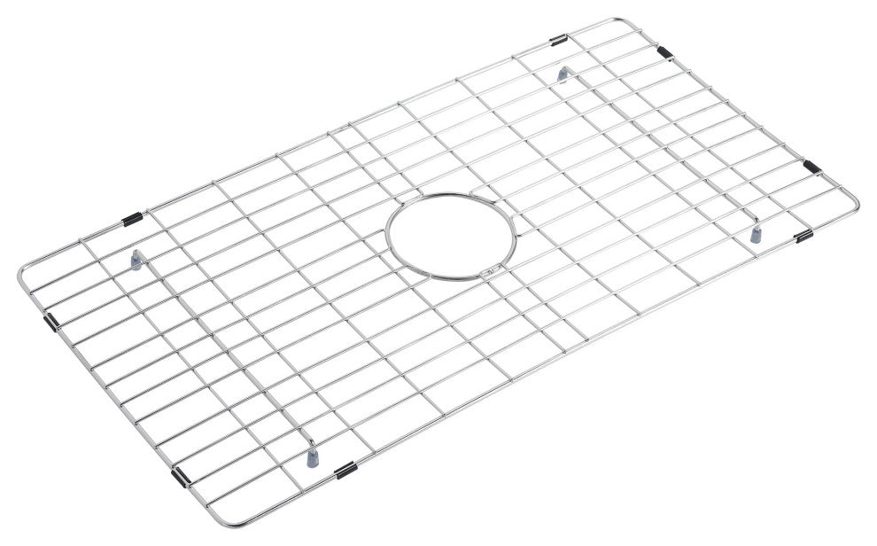 White Fireclay 33 in. Single Bowl Farmhouse Apron Kitchen Sink with Accessories,