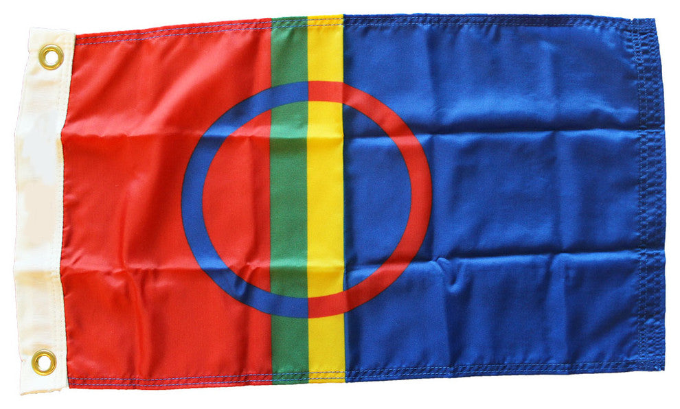 Sami, 12"x18" Nylon Flag