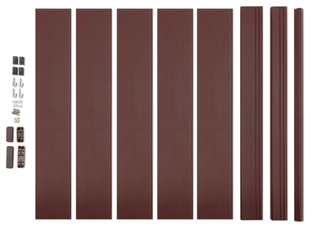 Renew 2ft Wire Shelf Cover Kit - Mahogany