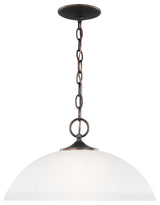 Generation Lighting 6516501 Geary 16"W Outdoor Pendant - Bronze