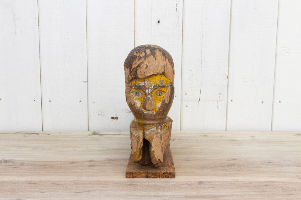 Antique Javanese Folk Carving