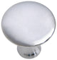 Utopia Alley Charlton Cabinet Knob, 1.2" Diameter, Polished Chrome, 25 Pack