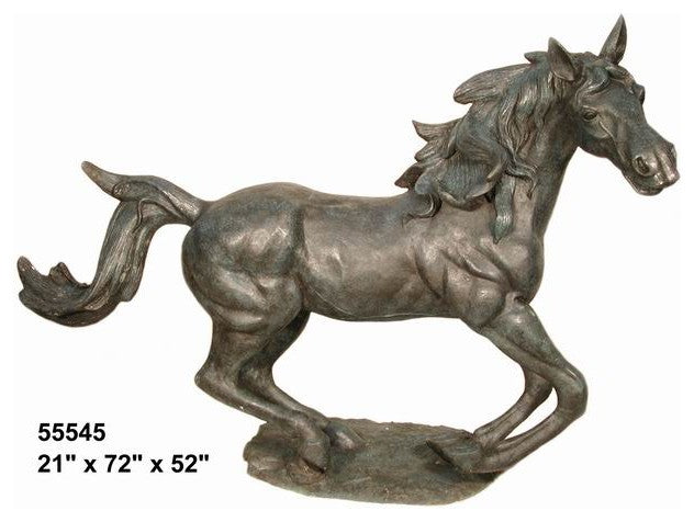Playing Horse, 72" Design Sculpture