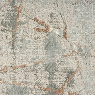 Beige/Gray Modern Abstract Indoor Area Rug, 7'5"x9'5"