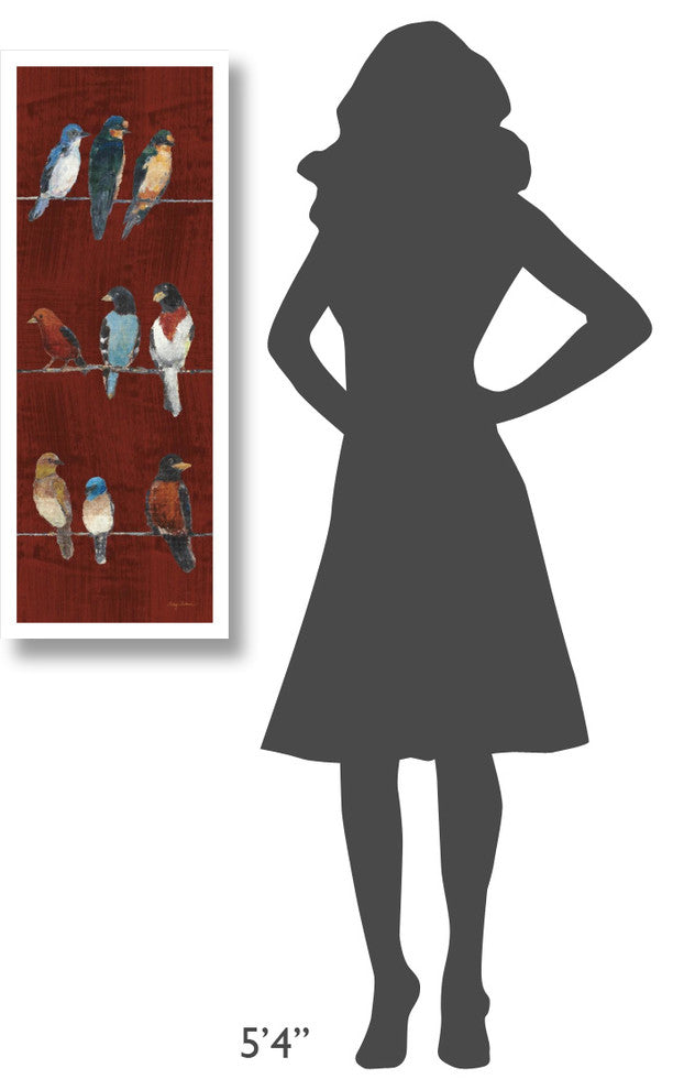"The Usual Suspects Panel V" Digital Paper Print by Avery Tillmon, 15"x38"