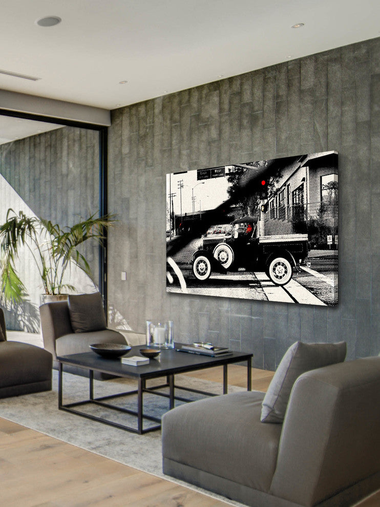 "LA-2015-04-25-6" Painting Print on Canvas by Irena Orlov