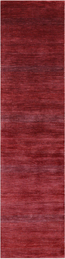 Handmade Savannah Grass Wool and Silk Runner Rug 2' 5" X 10' 3" Q11969