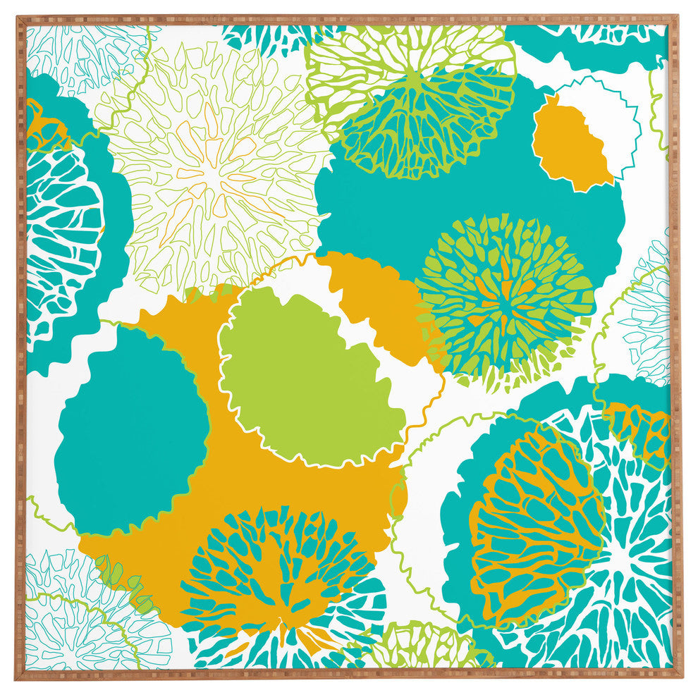 Deny Designs Karen Harris Brandywine Falls Citrus Incarnation Framed Wall Art