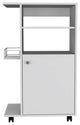 Columba Kitchen Cart, White