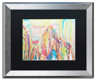 Lauren Moss 'Sedona' Art, Silver Frame, Black Matte, 20"x16"