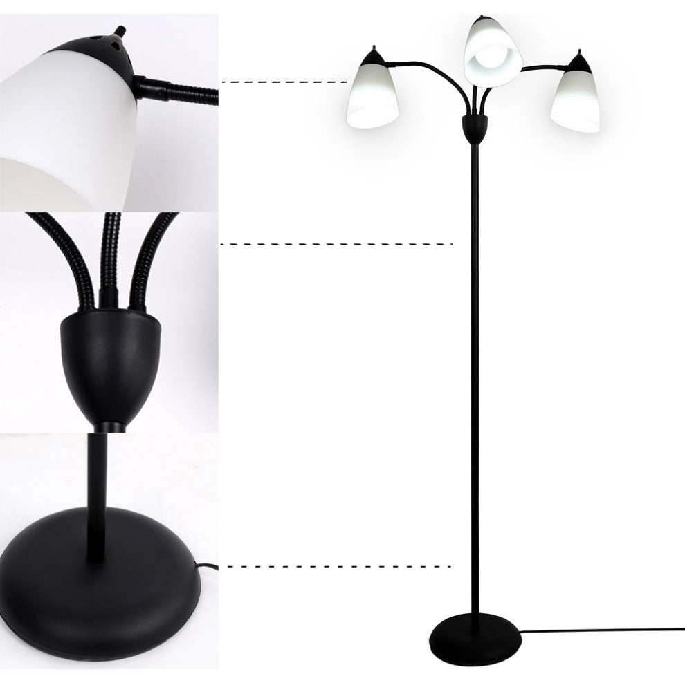 Modern Black Adjustable Floor lamp For Living room, bedroom