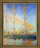 Claude Oscar Monet Three Poplar Trees in The AutumnPremium Canvas Print, 20"x25"