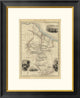 "British Guayana, 1851" Framed Digital Print by R.M. Martin, 21x26"