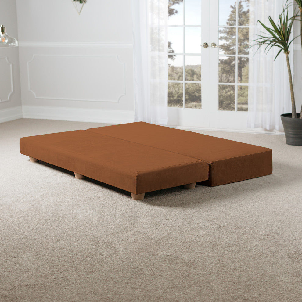 Alon Daybed Queen Size Convertible Sleeper, Butternut