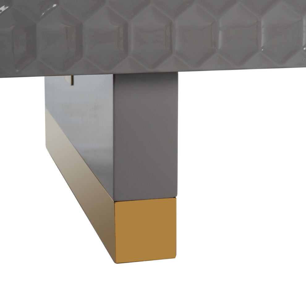 Safavieh Couture Kingsly Sideboard Grey