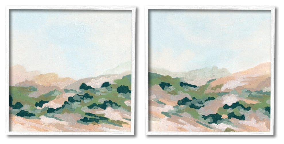 Abstract Mountain Forest Clear Sky,12 x 12