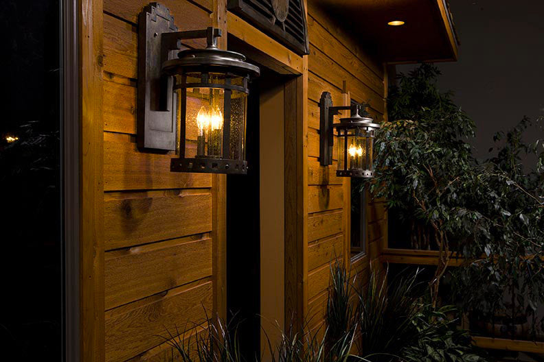 Maxim Santa Barbara VX 1-Light Outdoor Wall Lantern Sienna - 40033CDSE