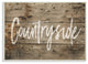 Countryside Distressed Plank Wood Look, 10"x15", Wall Plaque Art
