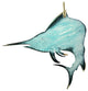 Blue Marlin Ornaments, Set of 3