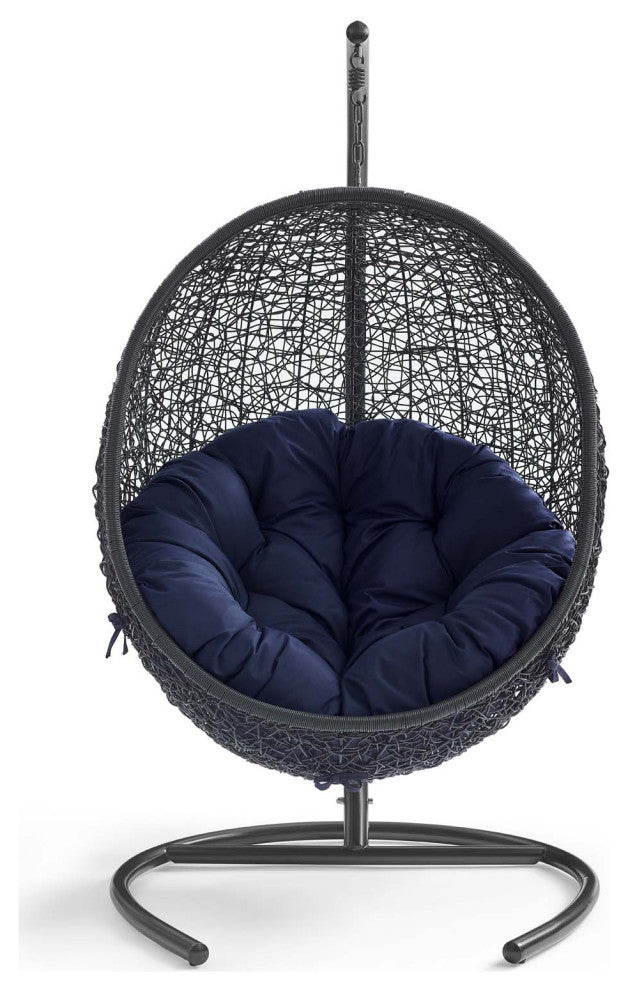 Encase Sunbrella Swing Outdoor Patio Lounge Chair