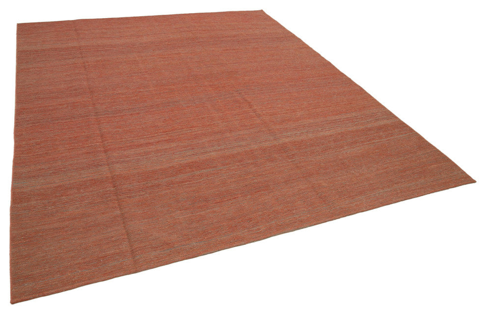 Rug N Carpet - Hand-knotted Oriental 8' 0'' x 9' 6'' Flatweave Wool Kilim Rug