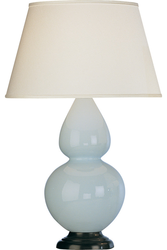 Double Gourd Table Lamp, Baby Blue