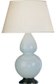 Double Gourd Table Lamp, Baby Blue