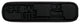 Vista Medium Post Mount Light, Black