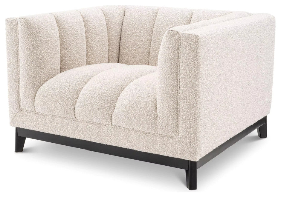 Channel Stitched Modern Chair | Eichholtz Ditmar
