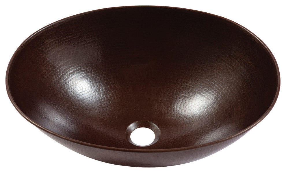 Maxwell 18" Vessel Bathroom Sink in Copper