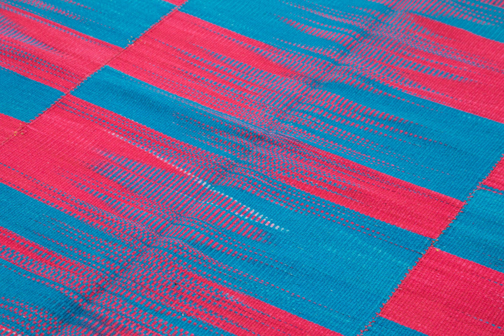 Rug N Carpet - Hand-knotted Oriental 6' 8'' x 9' 2'' Flatweave Wool Kilim Rug