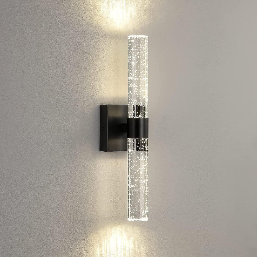 Mostoles | Creative Bubble Crystal Wall Lamp, Black