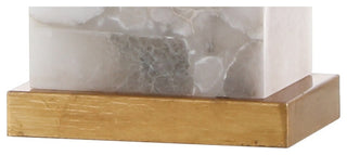 Elizabeth Alabaster LED Table Lamp