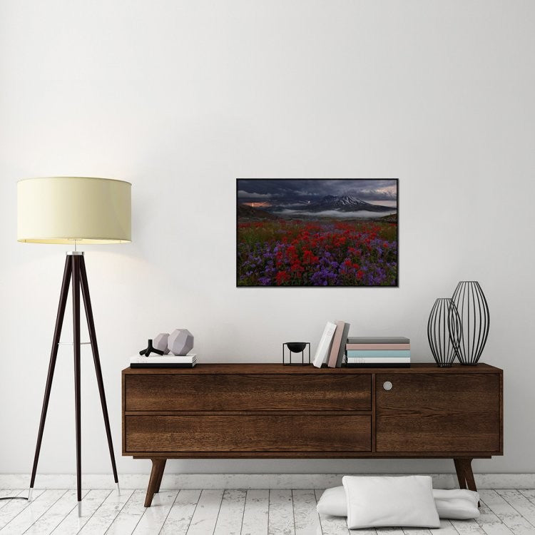 "Apocalypse Now" Framed Canvas Giclee by Miles Morgan, 37x25"