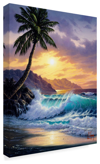 "Sunset Coast 7" by Anthony Casay, Canvas Art, 24"x18"