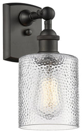 Cobbleskill 4-Light LED Sconce, Oil Rubbed Bronze, Glass: Clear