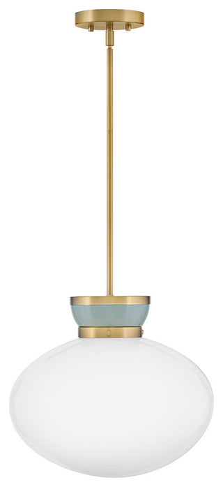 Lark Lucy Pendant Light, Lacquered Brass, Medium