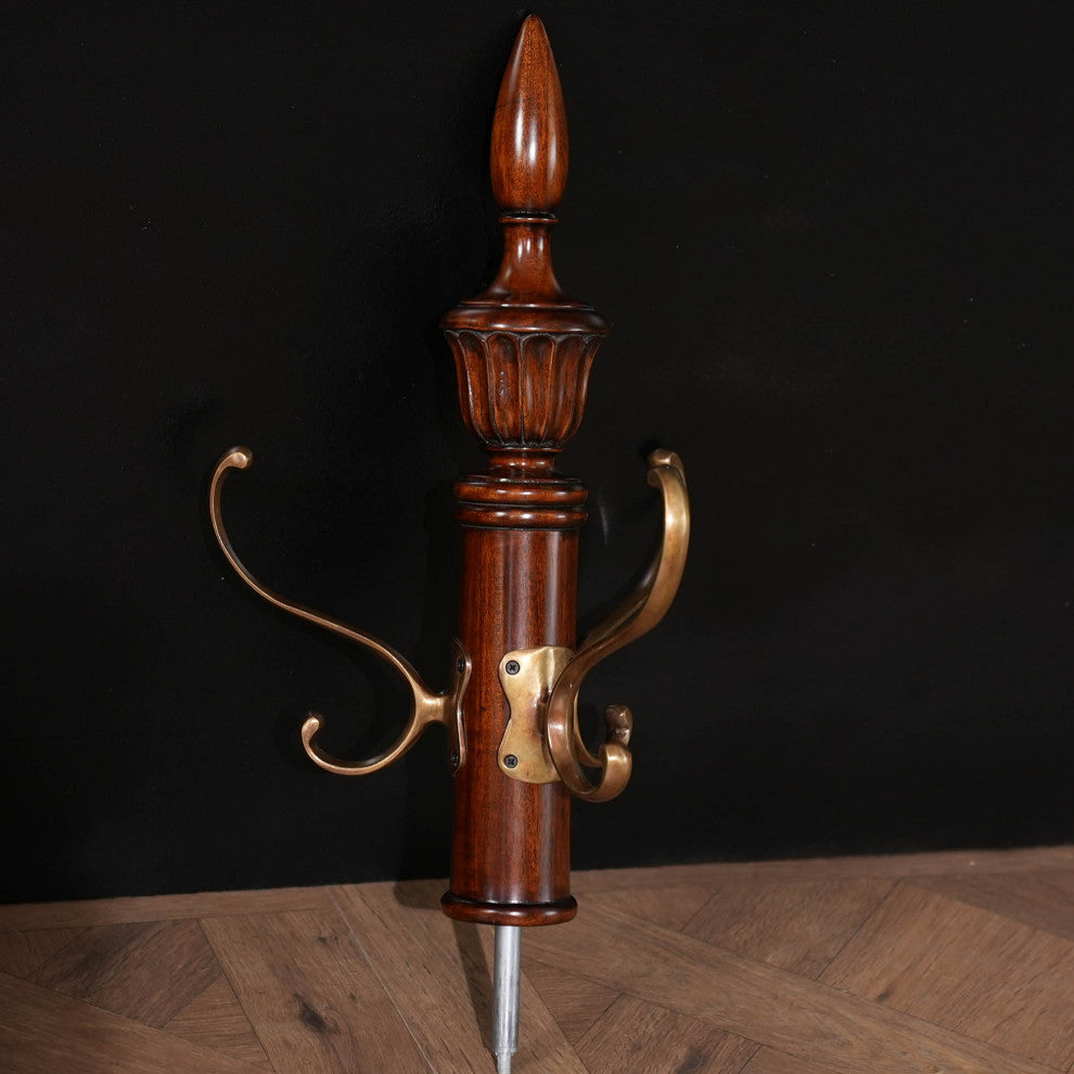 Mahogany Coat Tree