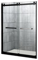 60" W x 76" H Frameless Double Sliding Shower Doors