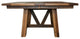 Hawthorne Reclaimed Barnwood Square Table, Natural, 72x72, 4  Leaves