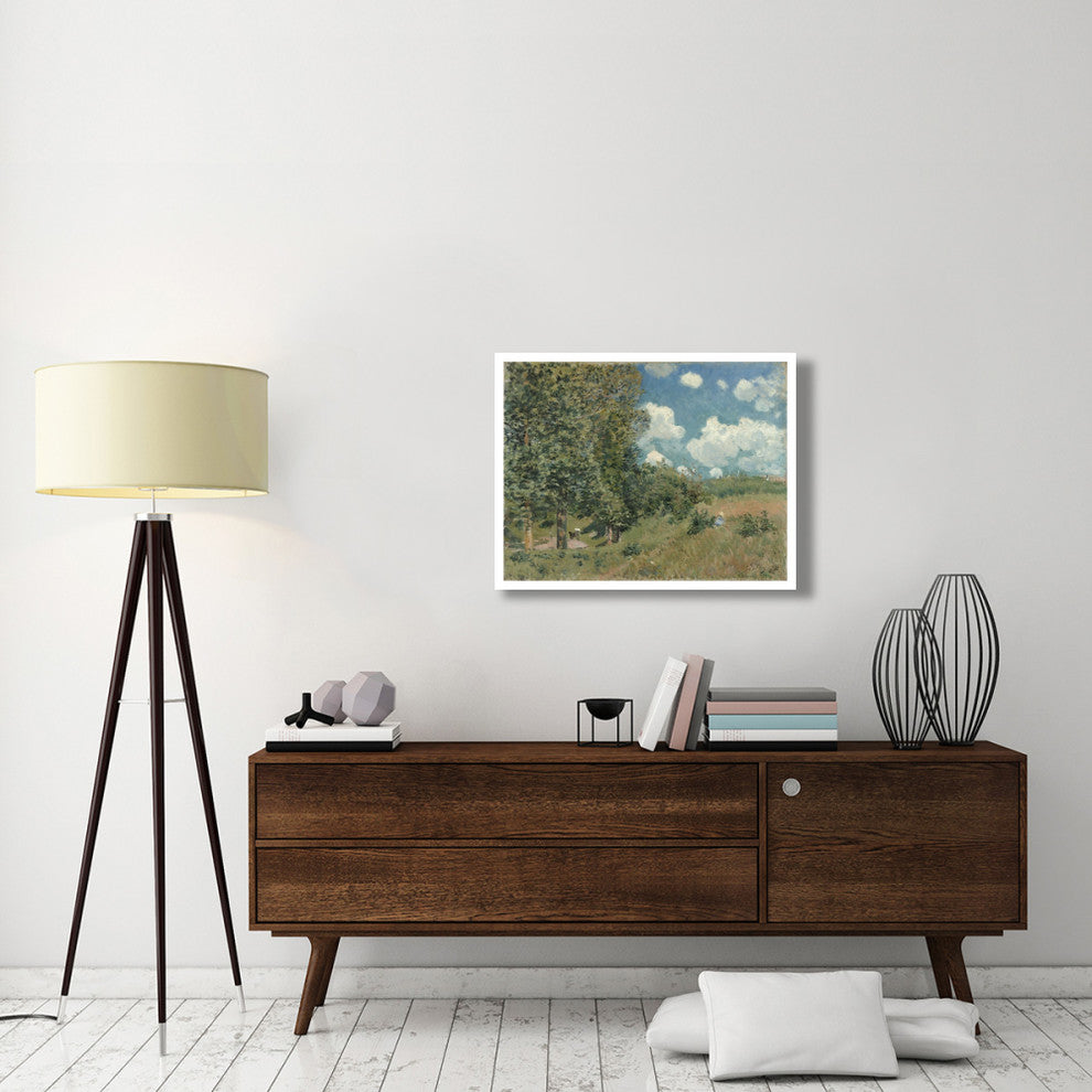 "The Road from Versailles to Saint-Germain" Print by Alfred Sisley, 34"x26"