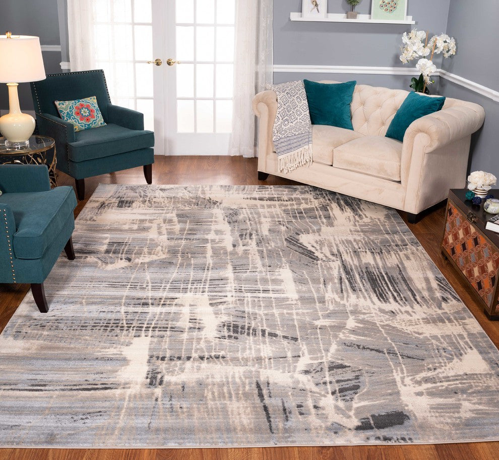Noori Rug Lagoon Jodie Grey/Charcoal Runner