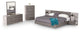 Nova Domus Bronx Italian Modern Faux Concrete and Grey Chest