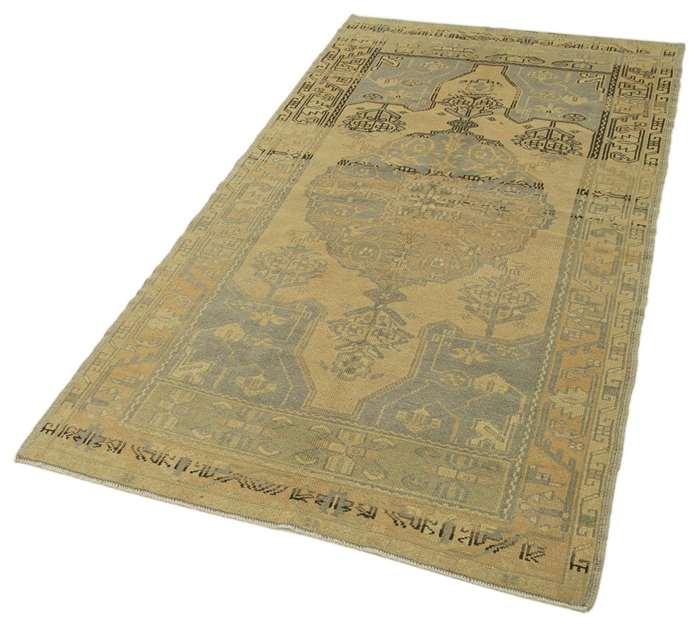 Rug N Carpet - Handmade Anatolian 3' 5'' x 6' 11'' One-of-a-Kind Wool Rug