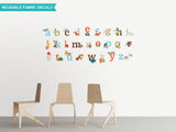 Alphabet Fun Fabric Wall Decals