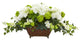 Hydrangea and Ivy Artificial Arrangement