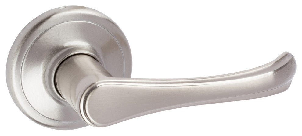 Delaney Hardware Kerry Dummy Lever, Satin Nickel